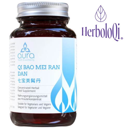 Qi Bao Mei Ran Dan (Fallopia Multiflora & Oxknee Roor)